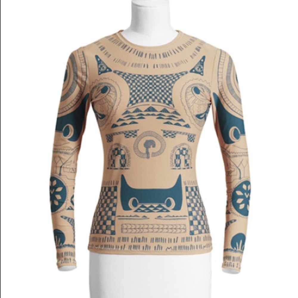 Maison Martin Margiela for H&M - Tromp L'Oeil Tattoo Top - Small - Circa 2012